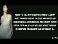 Noah Cyrus - I Burned LA Down (lyrics)