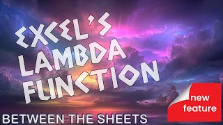 Excel s Lambda Function