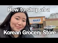 How to shop at a Korean Grocery Store - Compilation