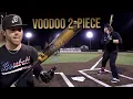 Hitting with the 2024 DeMarini Voodoo 2-piece BBCOR Baseball Bat Review