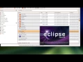 Install Eclipse JAVA development IDE on Ubuntu Linux writing a Java hello world app