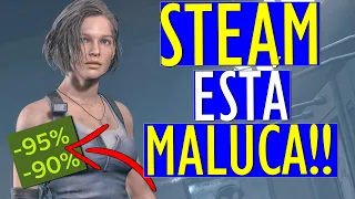 CORRE!! OS MELHORES JOGOS BARATOS a partir de R$ 3,69 na PROMOÇÃO da STEAM SPRING SALE 2026