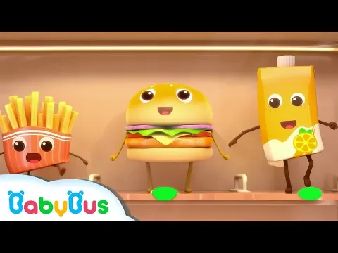 Bộ sưu tập Hamburger và Khoai tây chiên | Tuyển tập hoạt hình - Bài hát thiếu nhi hay nhất | BabyBus