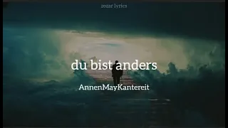 Download du bist anders - annenmaykantereit (tradução alemão - português) MP3