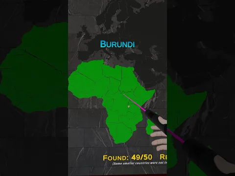 How to quickly learn all the countries in Africa