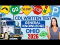 Ohio CDL Permit Test 2026 Full BMV Knowledge Practice Test with Questions and Answers