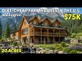 10 Dirt Cheap Farmhouses With Land in Washington Hidden Real Estate Goldmines