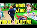 UNBELIEVABLE ONCE-IN-A-LIFETIME FIND AT COMMUNITY YARD SALE