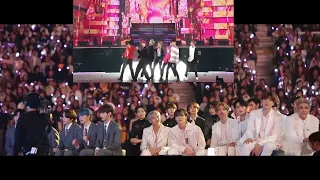 IDOLS Reaction To BTS 방탄소년단 Boy With Luv MAMA 2019 