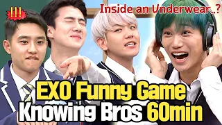 Knowing Bros Literally Can T Stop Laughing EXO Funny Game Moments Compilation 