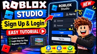 Roblox Studio Sign Up Login 2026 Step-by-Step Guide for Beginners