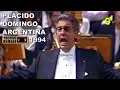 Lagu Plácido Domingo en la reinauguración del Teatro Avenida - Canal 9 - 1994