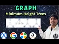 LeetCode 310 Minimum Height Trees Python Leaf-Trimming Topological AlgoYogi