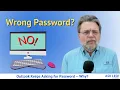Outlook Keeps Asking for Password Why