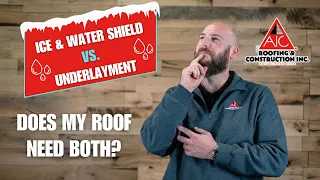 Ice Water Shield vs Underlayment What s the Difference