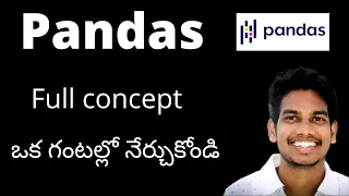 Python pandas in telugu