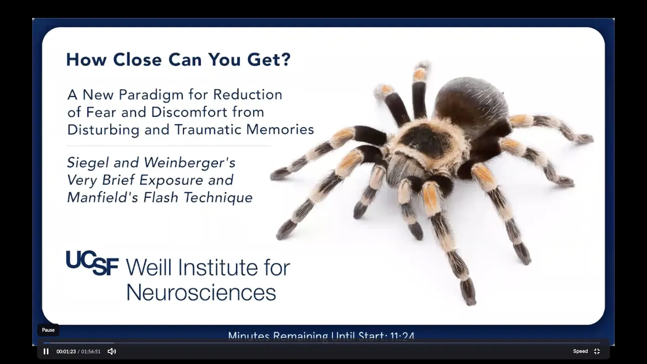 a new paradigm for reduction of fear  and discomfort from disturbing and  traumatic memories 1080p