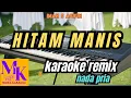 Download Lagu HITAM MANIS nada pria karaoke remix#MONA KARAOKE