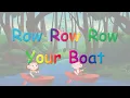 Row Row Row Your Boat Song for Kids