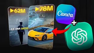 Cómo PRODUZCO EN MASA Shorts de YouTube con ChatGPT y Canva