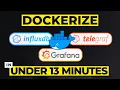 Easily Install InfluxDB Telegraf Grafana with Docker