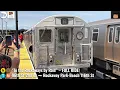 FULL RIDE NY Transit Museum Train - To the Rockaways by Rail 96th St-2nd Av Rockaway Park