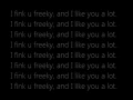 Lagu Die Antwoord - I Fink U Freeky (Lyrics On Screen)