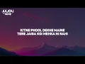 Osho Jain - Dekha Hi Nahi (Lyrics)🎶 | Maine Sikke Feke The Nadiyon Mein 💭🎤
