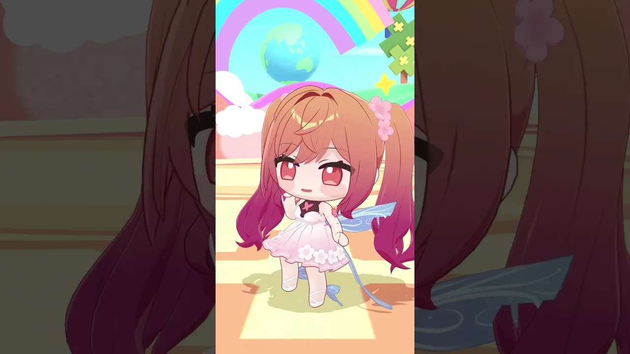 ミニリリカ襲来！トンツカタンタン踊ってみた #shorts
