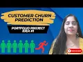 How to build a Churn Prediction model using Python Portfolio Project