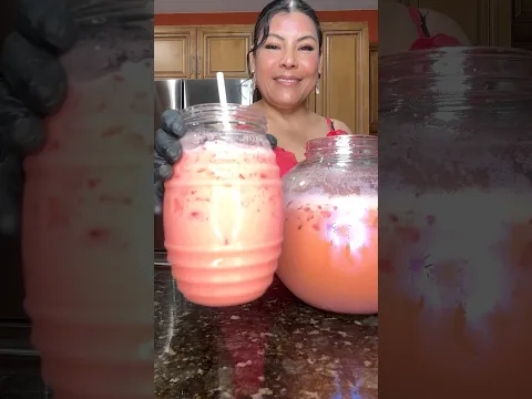 Limonada brasileña con cereza