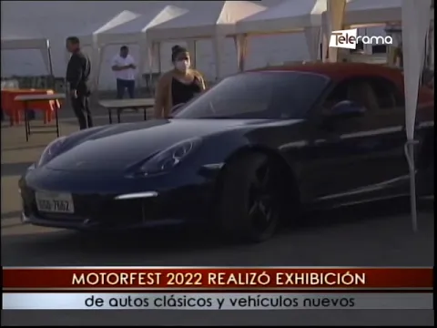Motorfest 2022 realizó exhibición de autos clásicos y vehículos nuevos