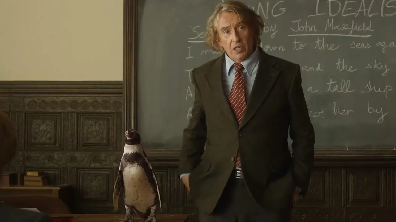 Tráiler de Lecciones de un pingüino en línea.