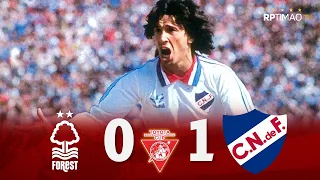 Nottingham Forest 0 x 1 Nacional ● 1980 Intercontinental Cup Final Extended Goals & Highlights ᴴᴰ