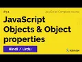 3 1 - Complete guide to JavaScript Objects Object properties Tutorial in