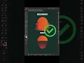 Adobe illustrator - How to create sunset reflection