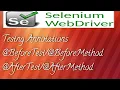 TestNG Tutorial - TestNG Annotations BeforeMethod vs BeforeTest