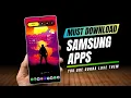 Lagu Samsung APPS You NEED to DOWNLOAD IMMEDIATELY ! 2026