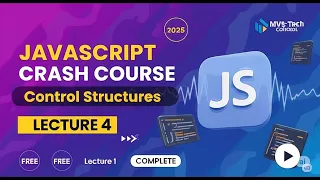 JavaScript Control Structures Explained if-else switch Truthy Falsy Crash Course
