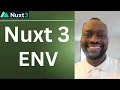 Nuxt 3 Env How Environment Variables Work in Nuxt 3