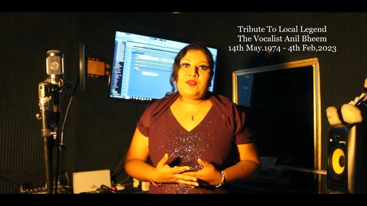 Tribute to Anil Bheem by Songstress MJ Maraj Tribute to Anil Bheem by Songstress MJ Maraj