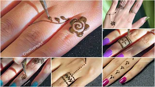 #Mehndi //Top 6 Mehndi designs unique minimal mehndi// Beautiful henna design /Stylish mehndidesign