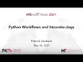 Python Workflows and htcondor dags