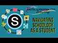Student Navigating Schoology
