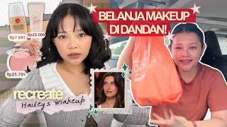 RIRIEPRAMS BELANJA MAKEUP MURAH DI DANDAN BUAT RECREATE MAKEUP HAILEY BIEBER💰🤔