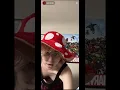 cam streams on tiktok in a tanktop that doesnt fit her