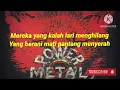 Download Lagu Power Metal - Serigala  lyrik