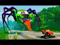 Download Lagu LIVE: ARMY OF McQUEENS vs MEGA SPIDER MONSTERS! Epic Escape \u0026 Battle in BeamNG!