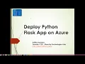 Deploy Python Flask App on Azure