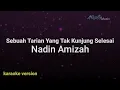 Download Lagu Nadin Amizah - sebuah tarian yang tak kunjung selesai ( Karaoke Version ) Original Key